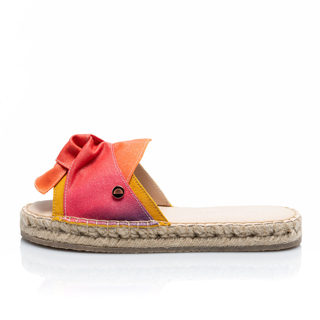 Premium Stamped Sandals | Express Yourself | MASTERPIECE | YELLOW DEGRADÉ