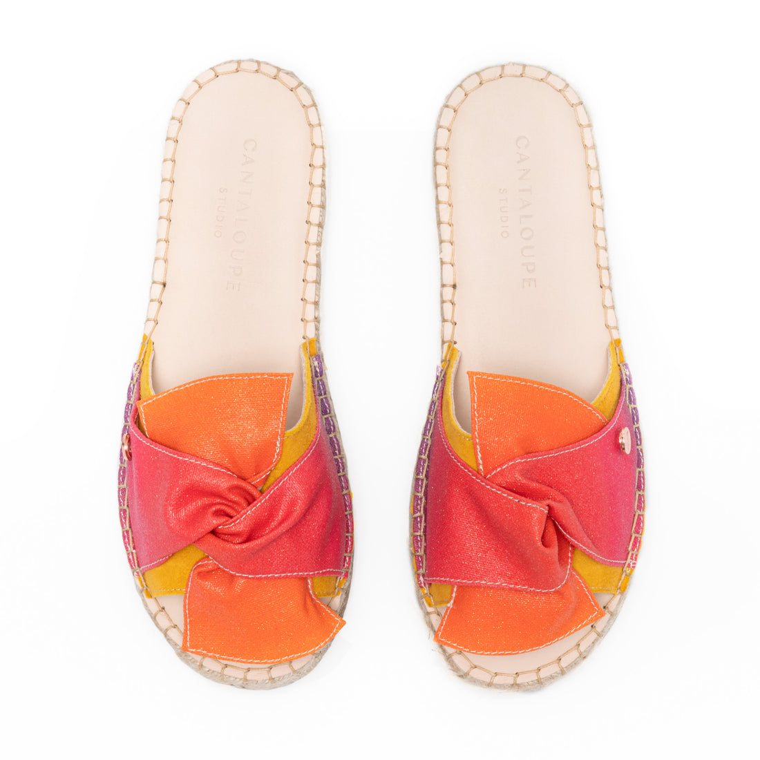 Premium Stamped Sandals | Express Yourself | MASTERPIECE | YELLOW DEGRADÉ