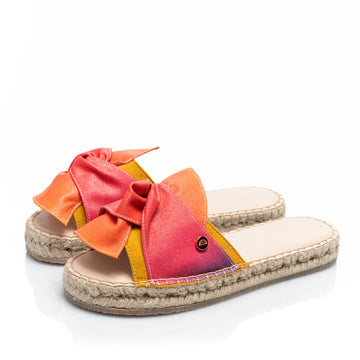 Premium Stamped Sandals | Express Yourself | MASTERPIECE | YELLOW DEGRADÉ
