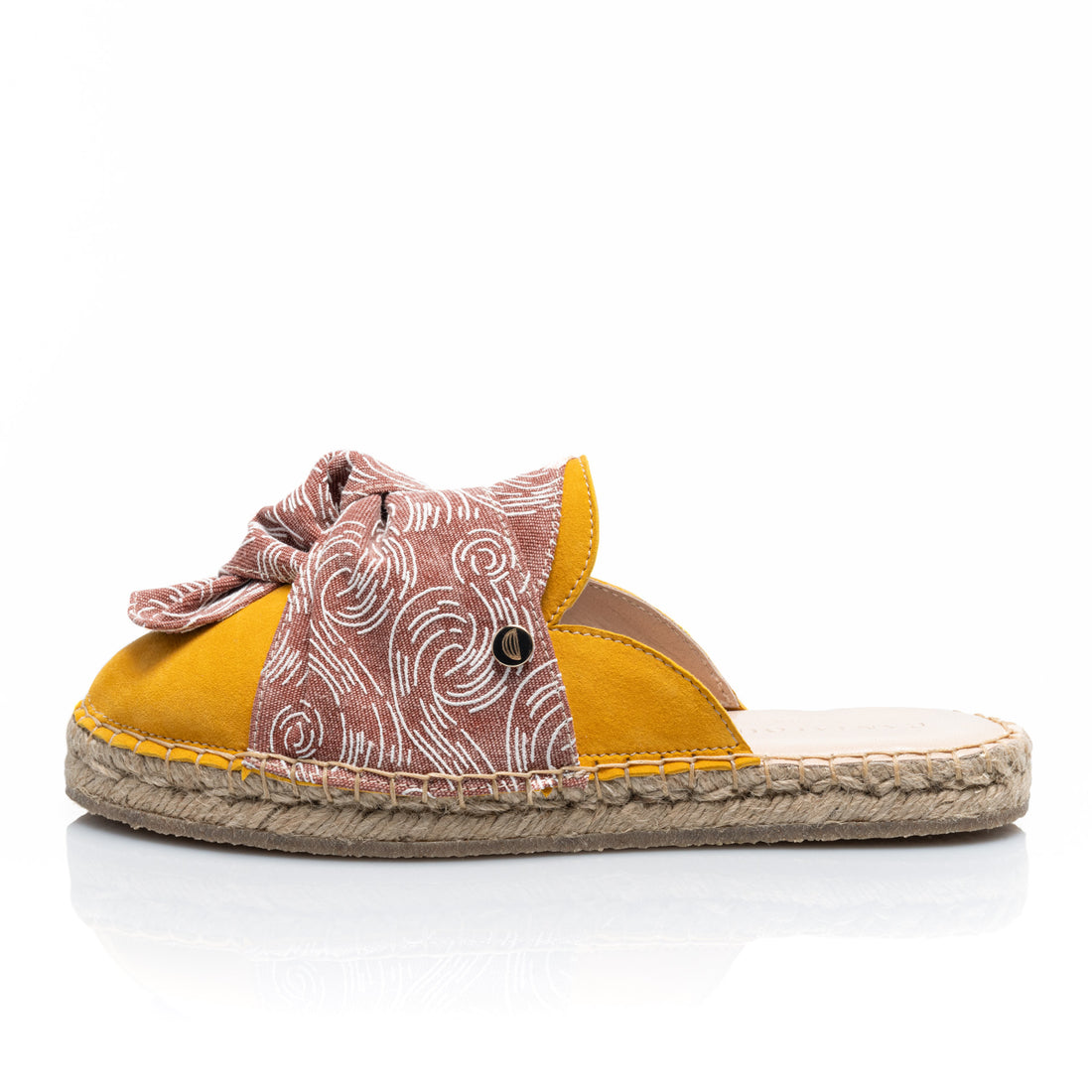 Premium Stamped Mules | Be True, Be Wild | MUSE | YELLOW CLOUD