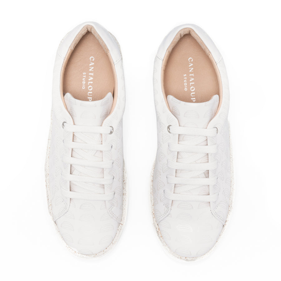 Premium Stamped Sneakers | Icon(ic) | ARTIST | WHITE