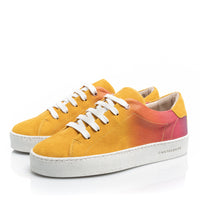 Premium Stamped Sneakers | Express Yourself | ARTIST | YELLOW DEGRADÉ