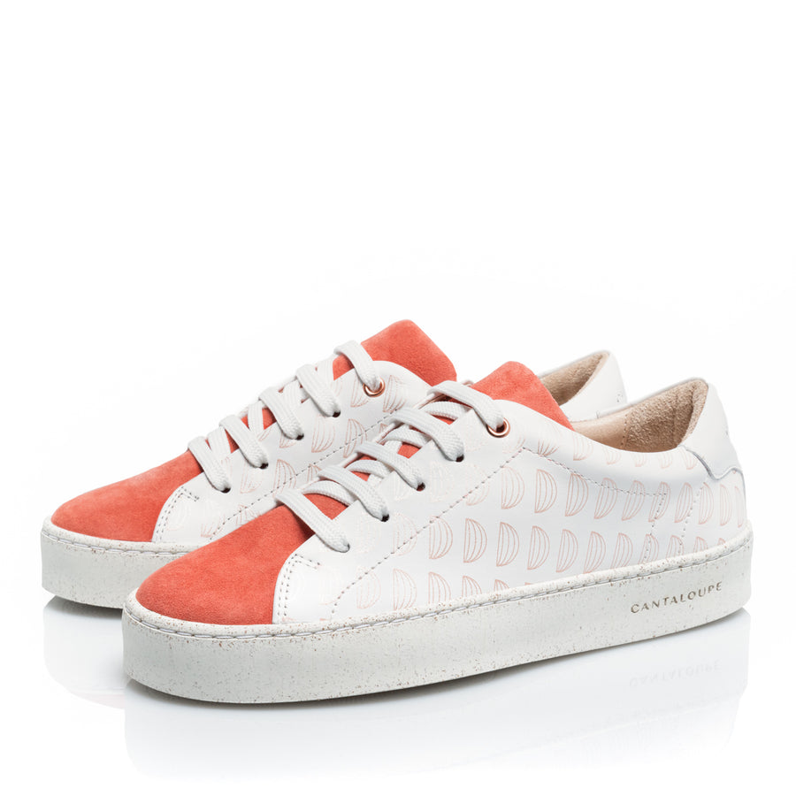 Premium Stamped Sneakers | Icon(ic) | ARTIST | CORAL