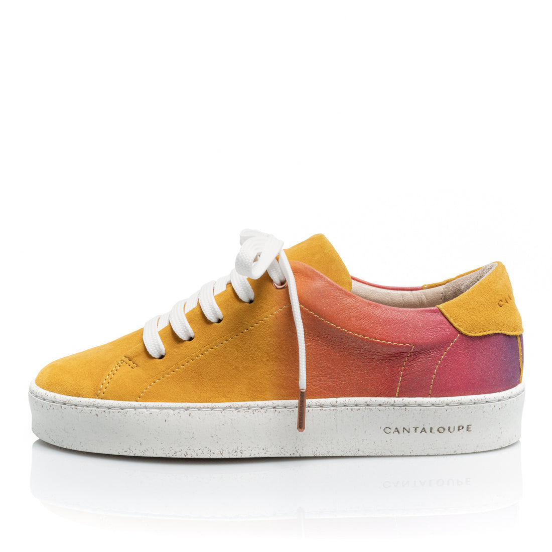 Premium Stamped Sneakers | Express Yourself | ARTIST | YELLOW DEGRADÉ