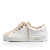 Premium Stamped Sneakers | Icon(ic) | ARTIST | BEIGE