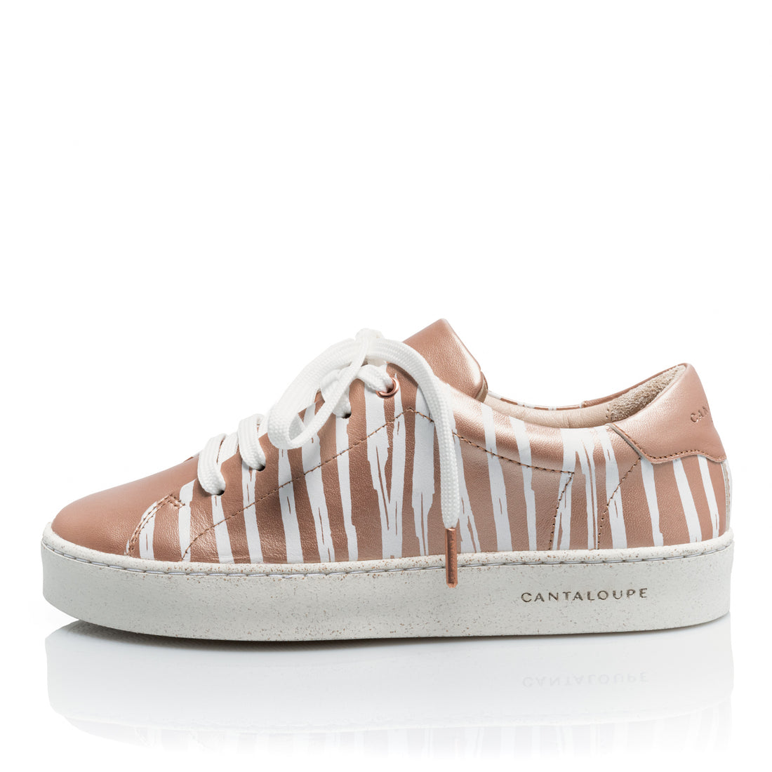 Premium Stamped Sneakers | You are the Artist and the Art | ARTIST | ROSE GOLD ZEBRA