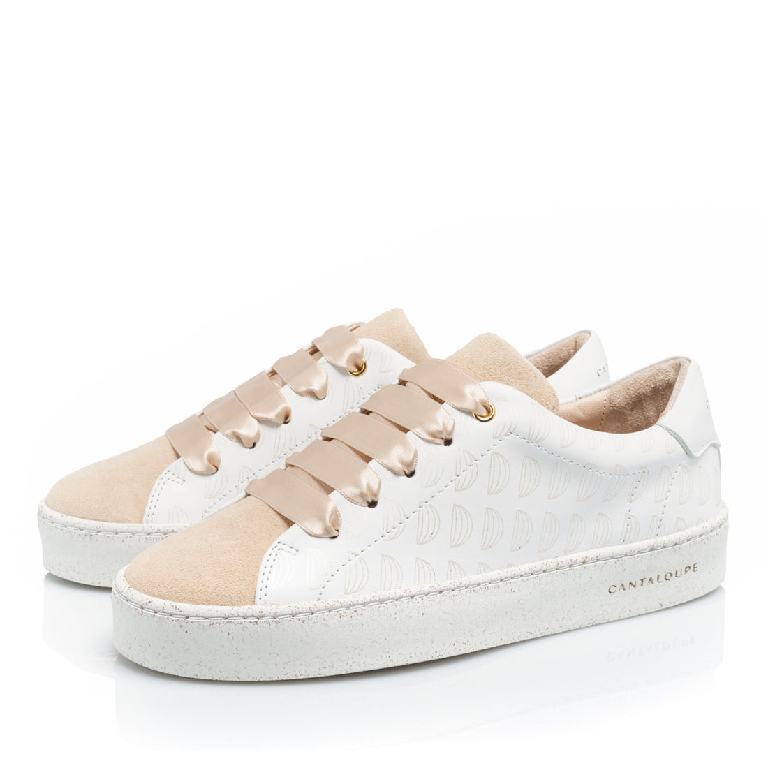 Premium Stamped Sneakers | Icon(ic) | ARTIST | BEIGE