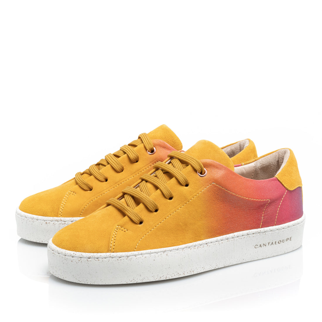 Premium Stamped Sneakers | Express Yourself | ARTIST | YELLOW DEGRADÉ