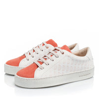 Premium Stamped Sneakers | Icon(ic) | ARTIST | CORAL